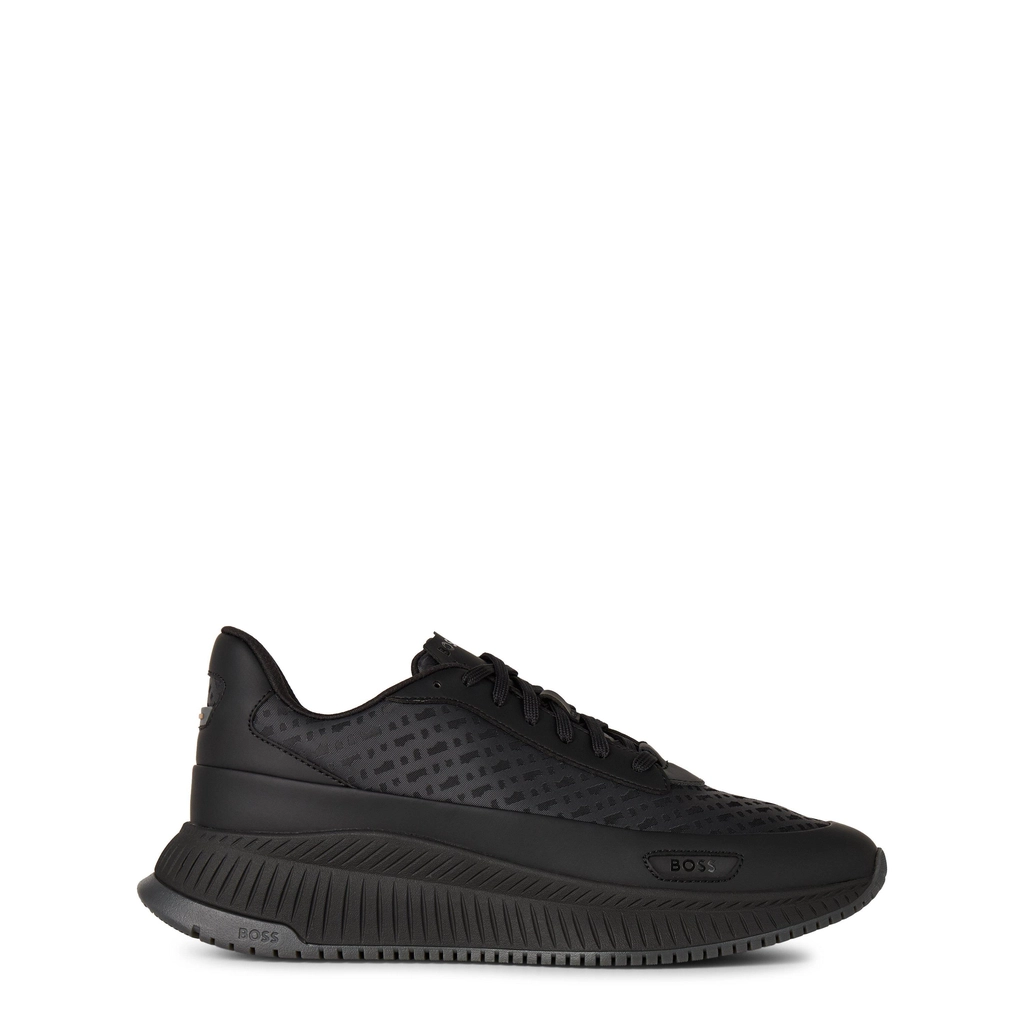 Hugo Boss Ttnm Evo Trainers - Black Mono 005